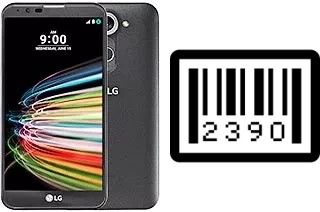 How to find the serial number on LG X mach