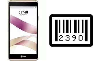 How to find the serial number on LG X Skin