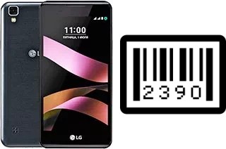 How to find the serial number on LG X style