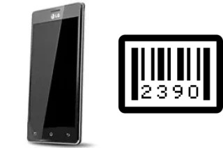 How to find the serial number on LG X3