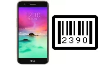 How to find the serial number on LG X400