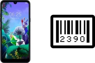 How to find the serial number on LG X6