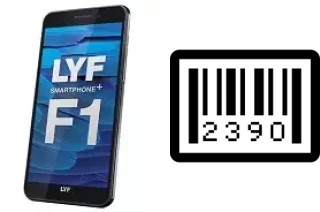 How to find the serial number on Lyf F1