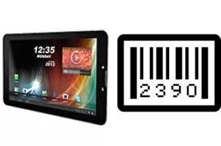 How to find the serial number on Maxwest Tab Phone 72DC