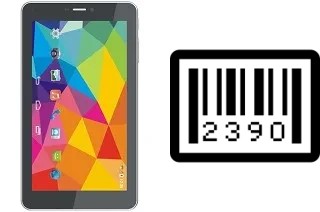 How to find the serial number on Maxwest Nitro Phablet 71