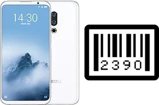 How to find the serial number on Meizu 16