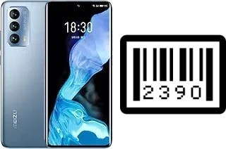 How to find the serial number on Meizu 18