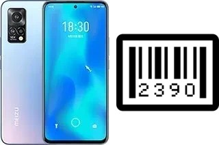 How to find the serial number on Meizu 18x