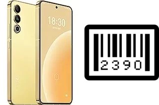 How to find the serial number on Meizu 20