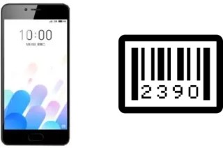 How to find the serial number on Meizu A5