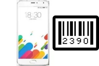 How to find the serial number on Meizu Blue Charm Metal