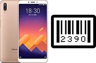 How to find the serial number on Meizu E3