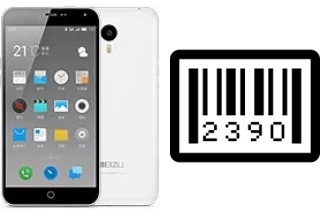 How to find the serial number on Meizu M1 Note