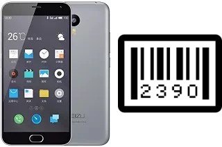 How to find the serial number on Meizu M2 Note