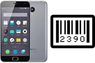 How to find the serial number on Meizu M2