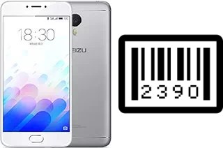 How to find the serial number on Meizu M3 Note