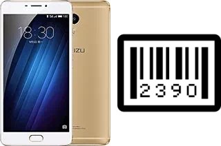 How to find the serial number on Meizu M3 Max