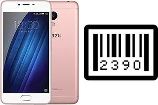 How to find the serial number on Meizu M3s