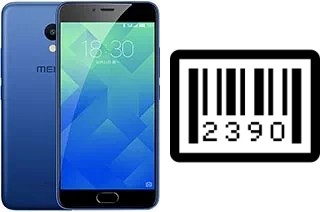 How to find the serial number on Meizu M5