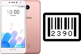 How to find the serial number on Meizu M5c