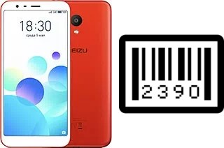 How to find the serial number on Meizu M8c