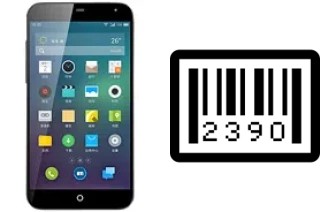 How to find the serial number on Meizu MX3