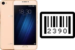 How to find the serial number on Meizu U10