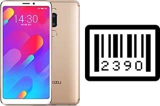 How to find the serial number on Meizu V8 Pro