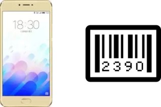 How to find the serial number on Meizu X