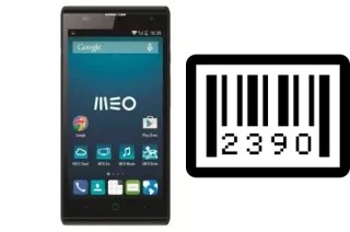 How to find the serial number on Meo Smart A40