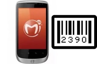 How to find the serial number on Mi-Fone A303