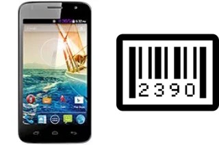 How to find the serial number on Micromax A105 Canvas Entice