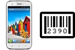 How to find the serial number on Micromax A115 Canvas 3D