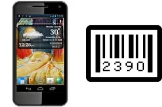 How to find the serial number on Micromax A90s