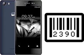 How to find the serial number on Micromax Canvas 5 E481