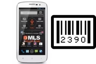 How to find the serial number on MLS IQ7500L