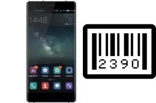 How to find the serial number on Mobell Nova F7