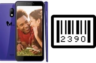 How to find the serial number on Mobicel X4