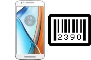 How to find the serial number on Moto E3 Power