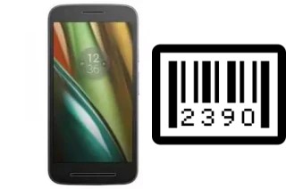 How to find the serial number on Moto E4 Plus