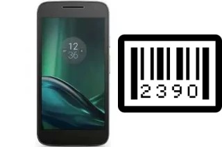 How to find the serial number on Moto G4 Play