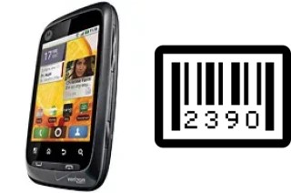 How to find the serial number on Motorola CITRUS WX445