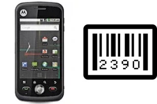 How to find the serial number on Motorola Quench XT5 XT502