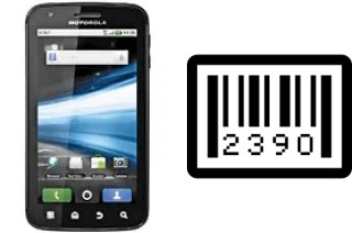 How to find the serial number on Motorola ATRIX 4G