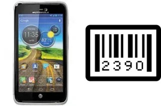 How to find the serial number on Motorola ATRIX HD MB886