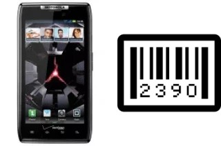 How to find the serial number on Motorola DROID RAZR XT912