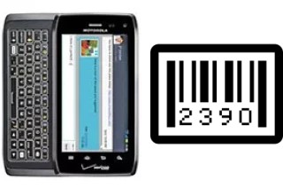 How to find the serial number on Motorola DROID 4 XT894