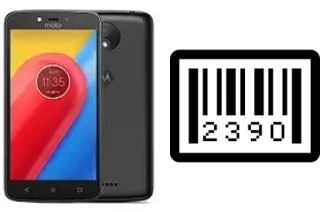 How to find the serial number on Motorola Moto C XT1750