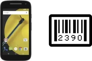 How to find the serial number on Motorola Moto E (2nd Gen) XT1527