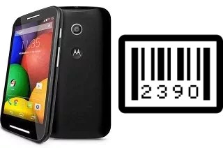 How to find the serial number on Motorola Moto E Dual SIM